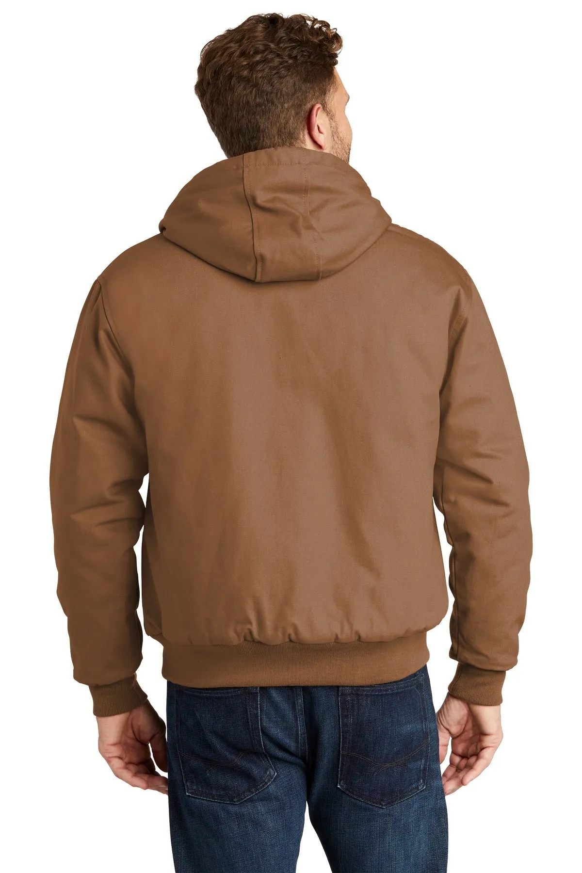 CornerStone Tall Duck Cloth Hooded Work Jacket. TLJ763H