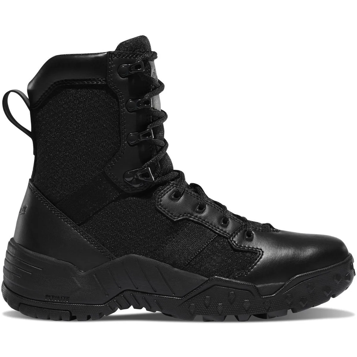 Danner Men's Scorch 8" Side Zip Duty Boot -Black- 25732