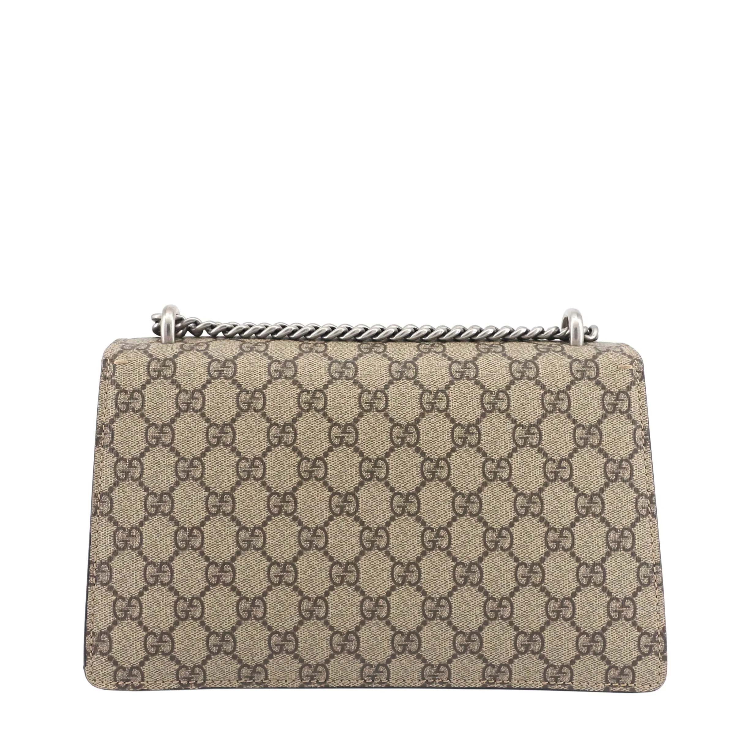 Dionysus Small GG Supreme Monogram Canvas Bag