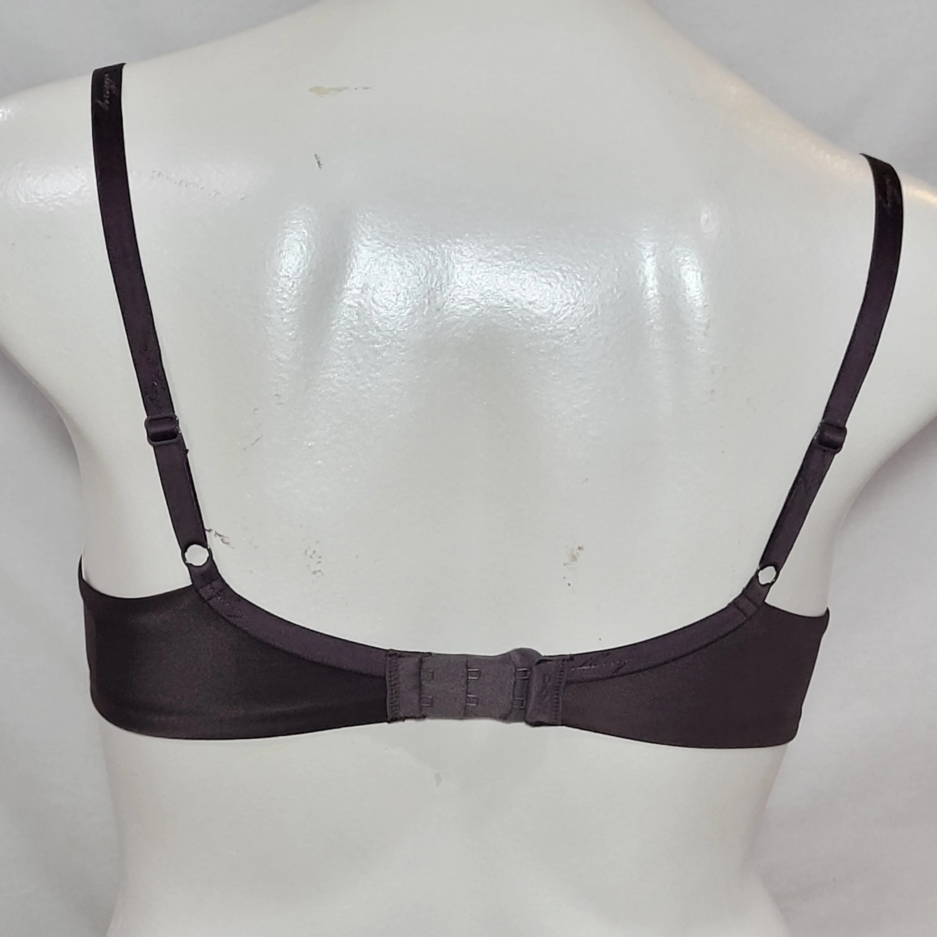 DKNY 453266 Simply Perfect Demi Underwire Bra 36C Revolver Gray NWT