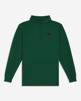 Evergreen Heather Quarterzip