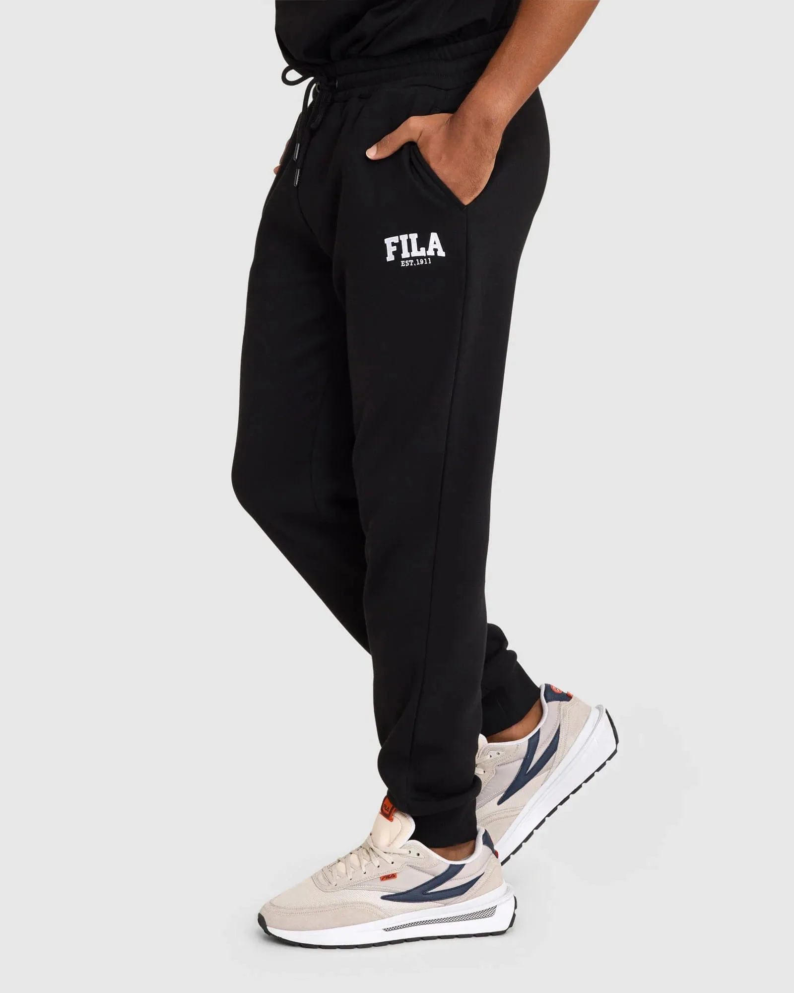 FILA UNISEX UC4.ZERO BLACK TRACKPANTS