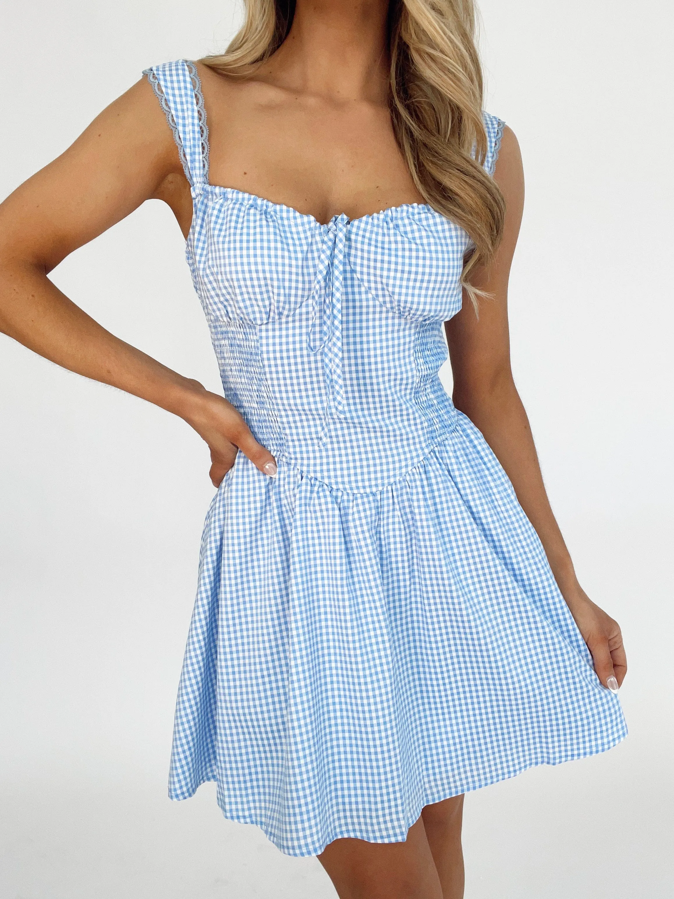 Gingham Garden Dress