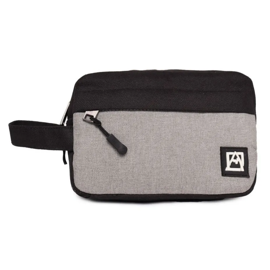 Grey/Black Makeup Kit/Travel Organizer  Pouch/Cosmetics Case