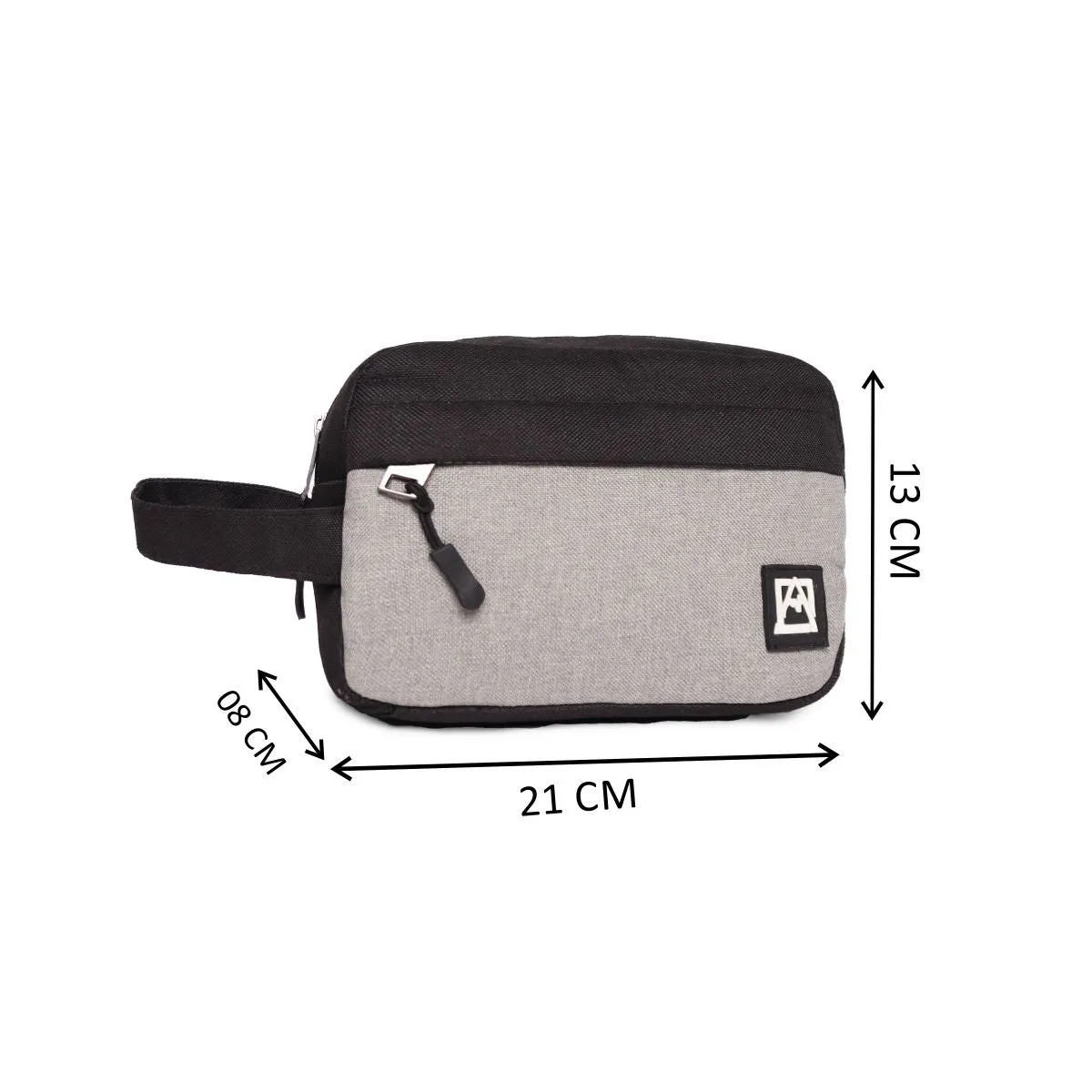 Grey/Black Makeup Kit/Travel Organizer  Pouch/Cosmetics Case