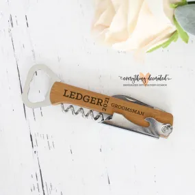 Groomsmen Bottle Opener