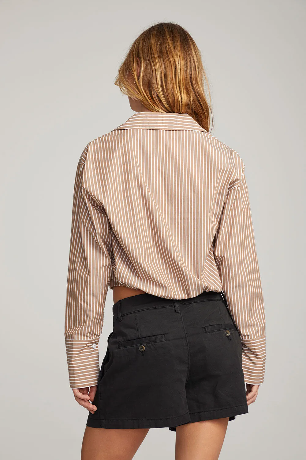 Haley Whiskey Stripe Blouse