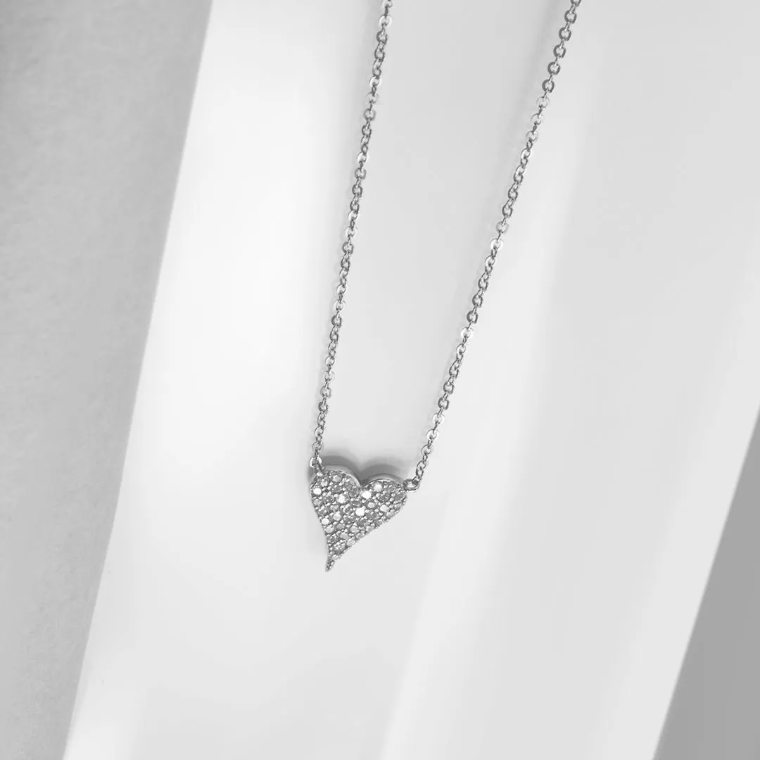 Heart Thin Chain Necklace