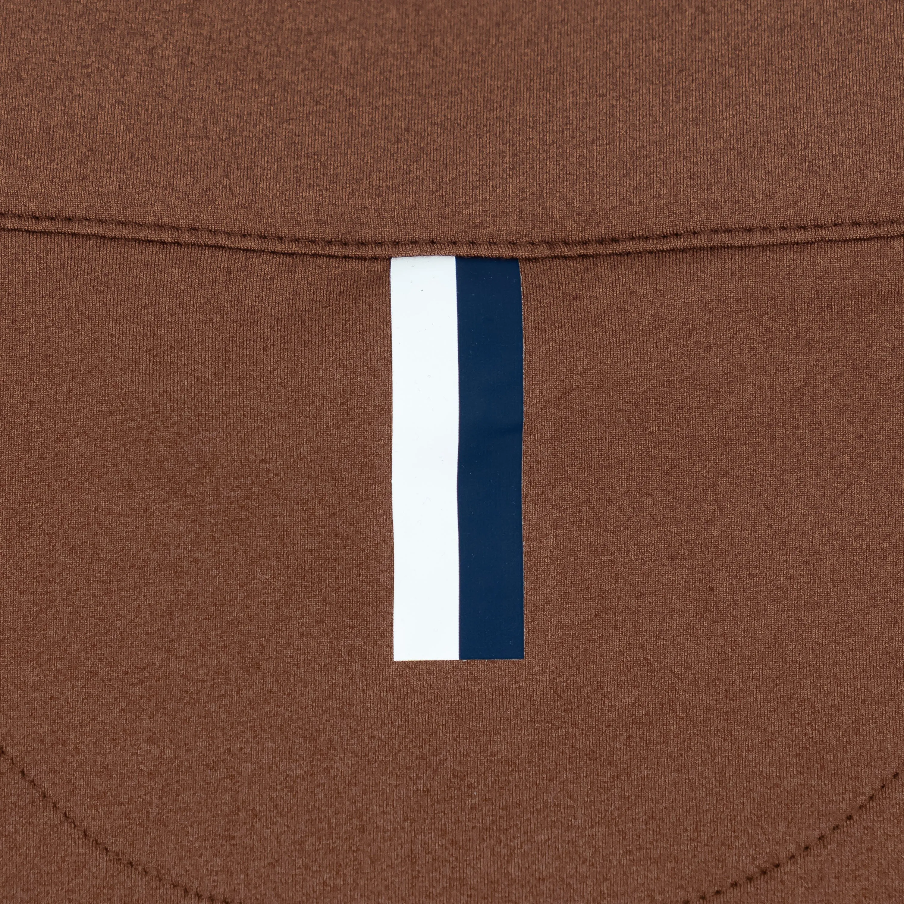 Heather Performance Q-Zip | Heather - Saddle Brown/Chocolate