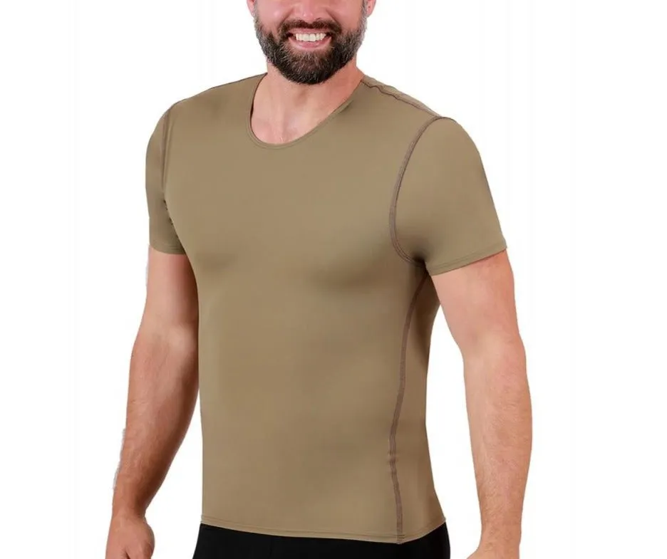 Insta Slim Big and Tall Compression Short Sleeve Crew Neck 2TAT001BT