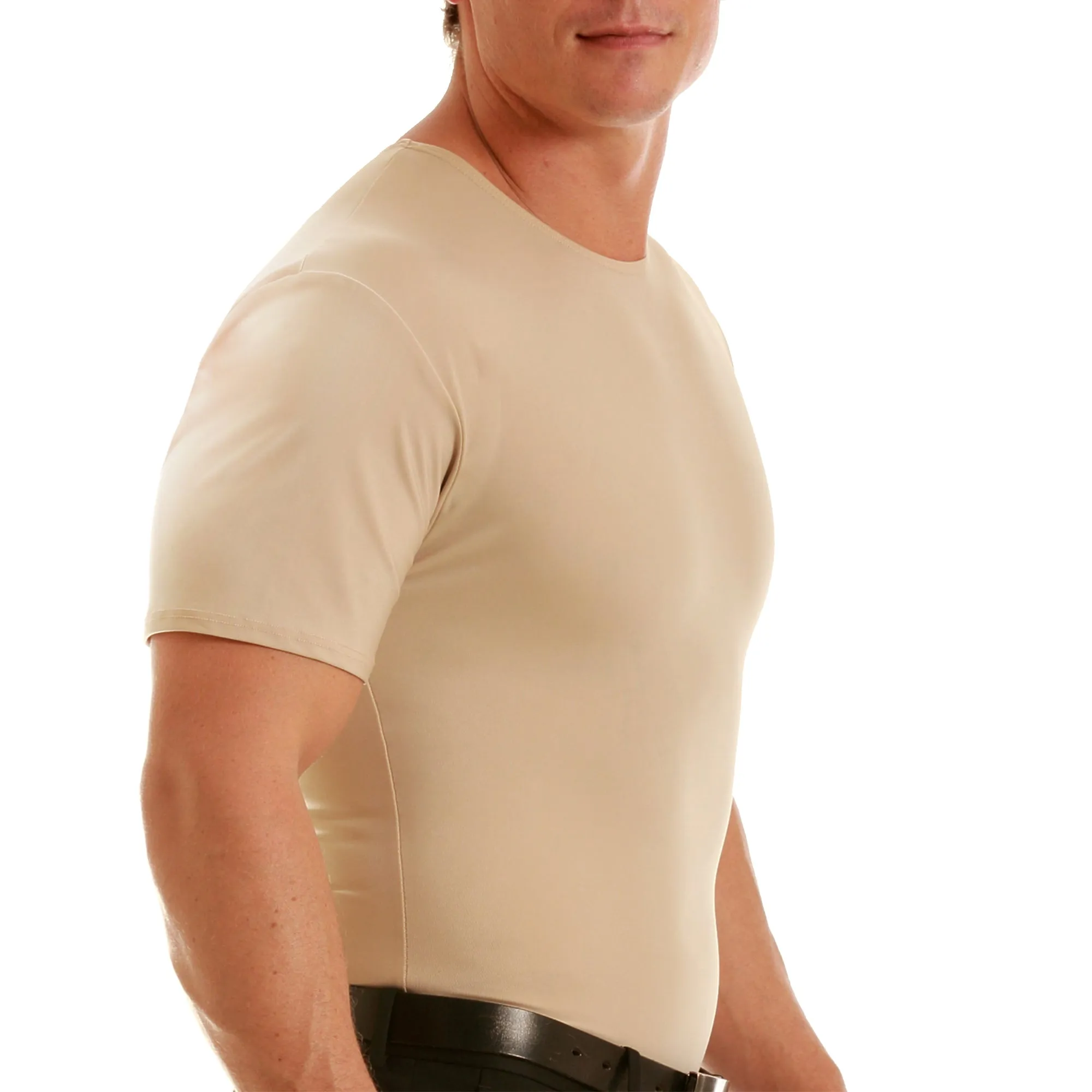 Insta Slim Compression Crew Neck Shirt TS0001