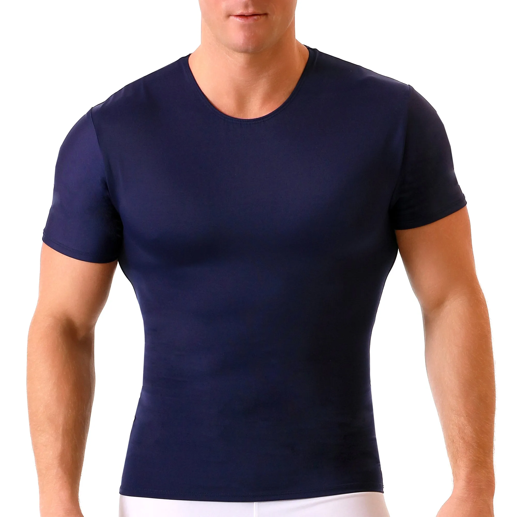 Insta Slim Compression Crew Neck Shirt TS0001