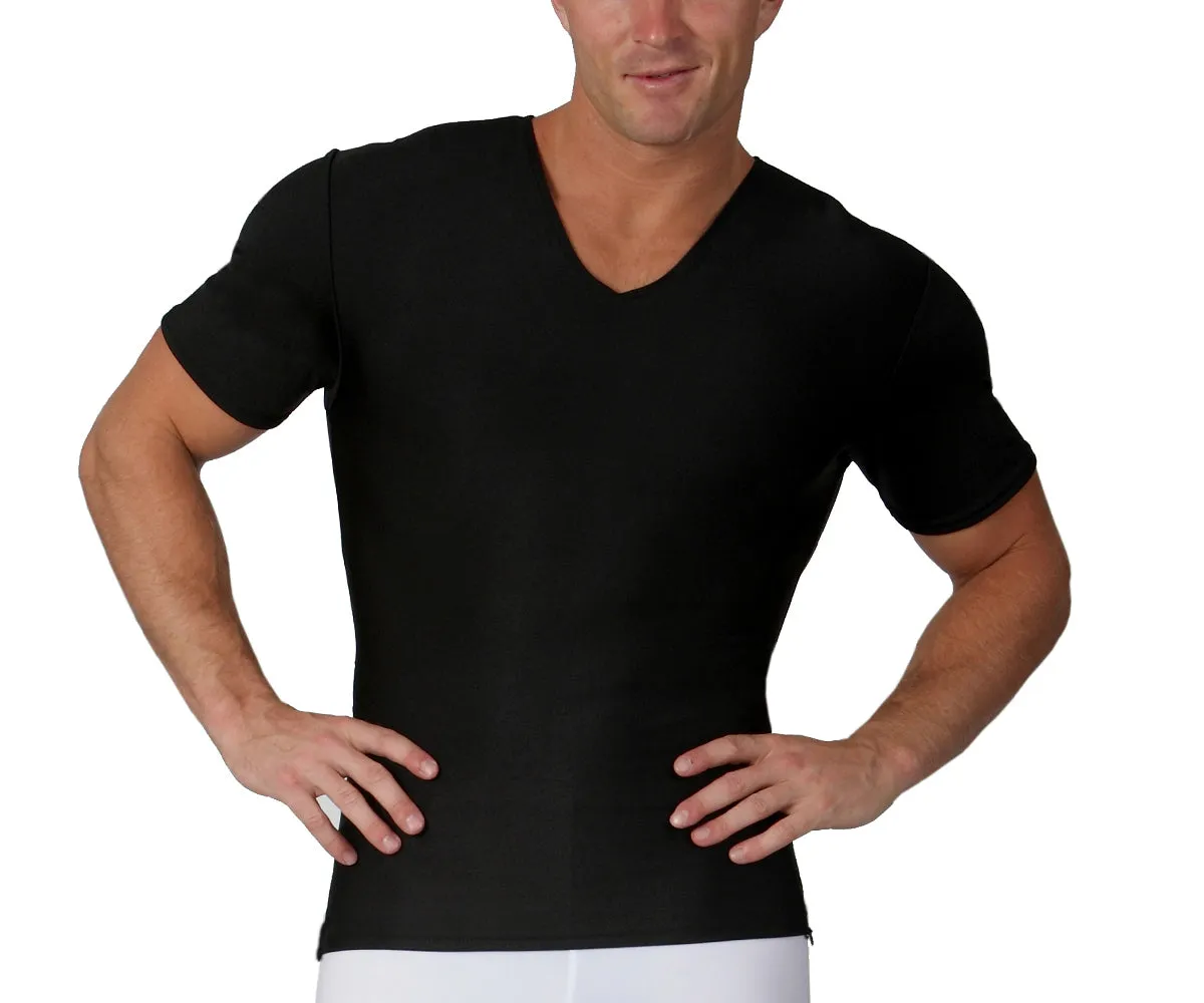 Insta Slim Compression V-Neck with Right Side Zip VS00Z1