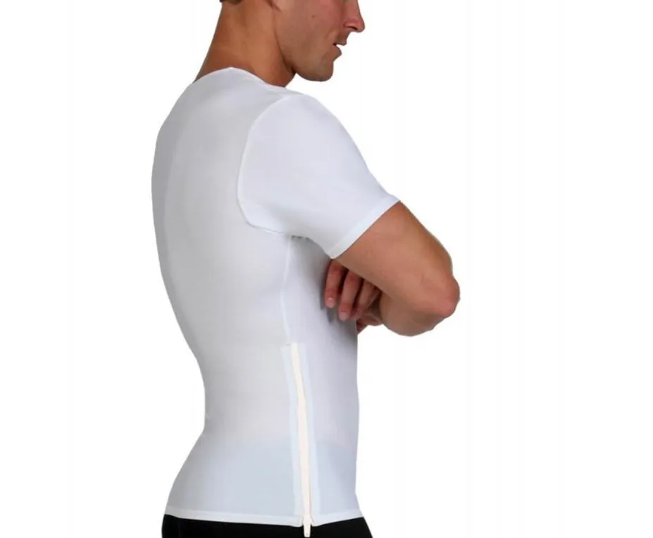 Insta Slim Compression V-Neck with Right Side Zip VS00Z1