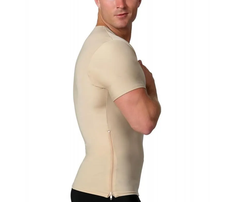 Insta Slim Compression V-Neck with Right Side Zip VS00Z1