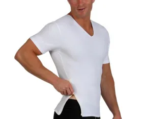 Insta Slim Compression V-Neck with Right Side Zip VS00Z1