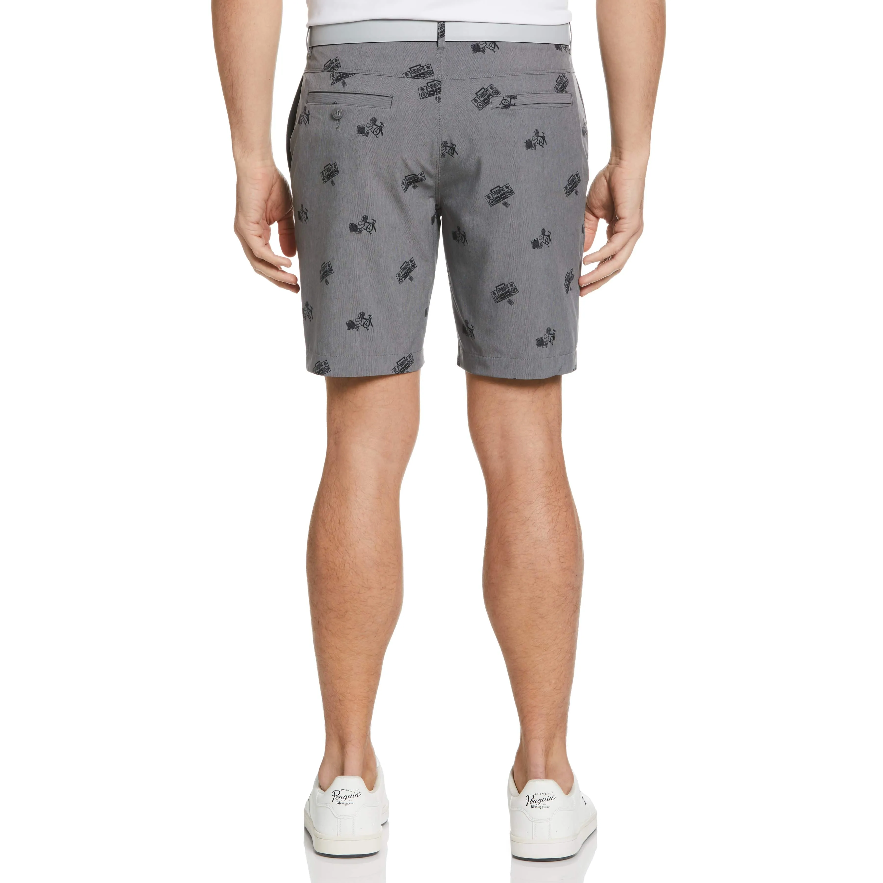 Karaoke Print Golf Shorts