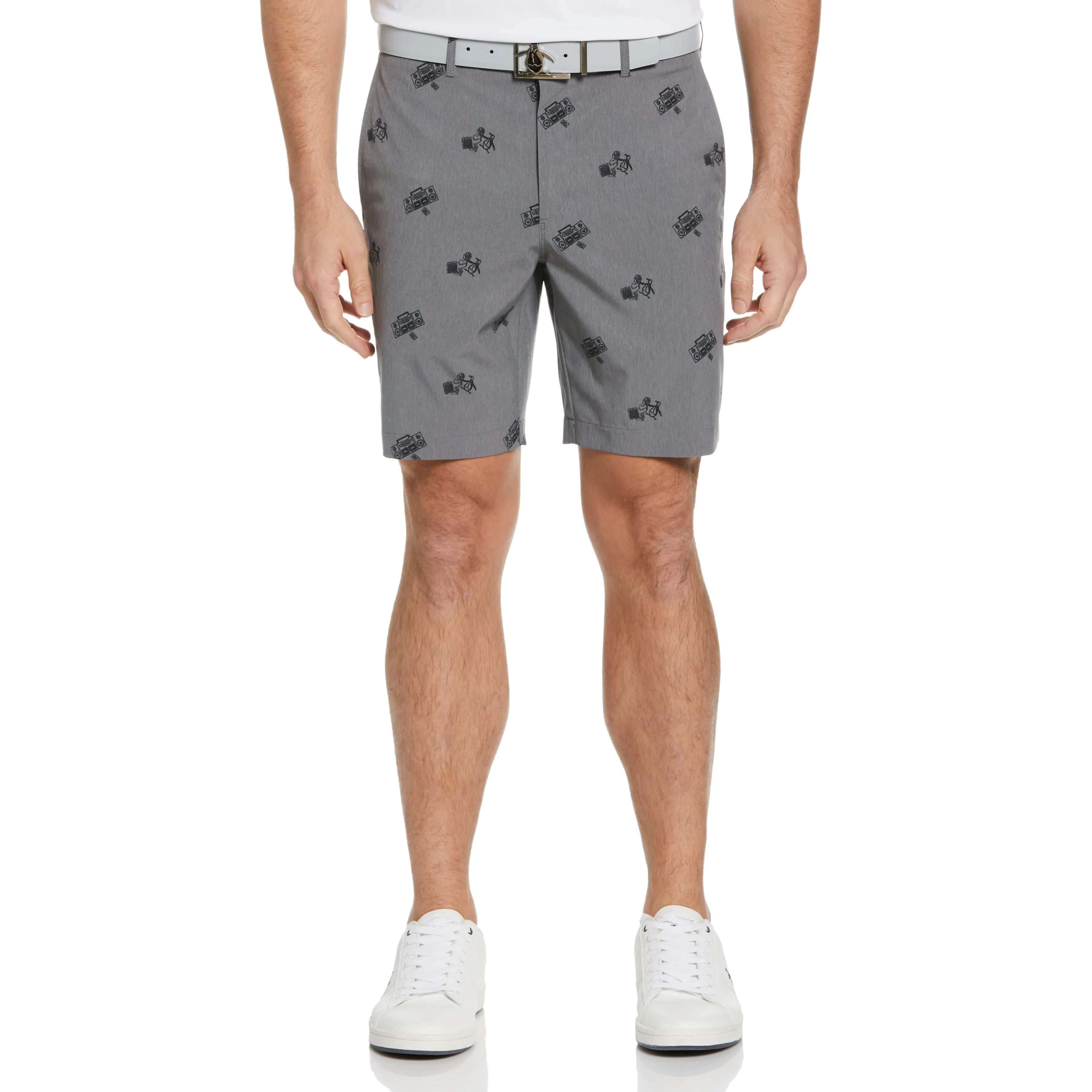 Karaoke Print Golf Shorts