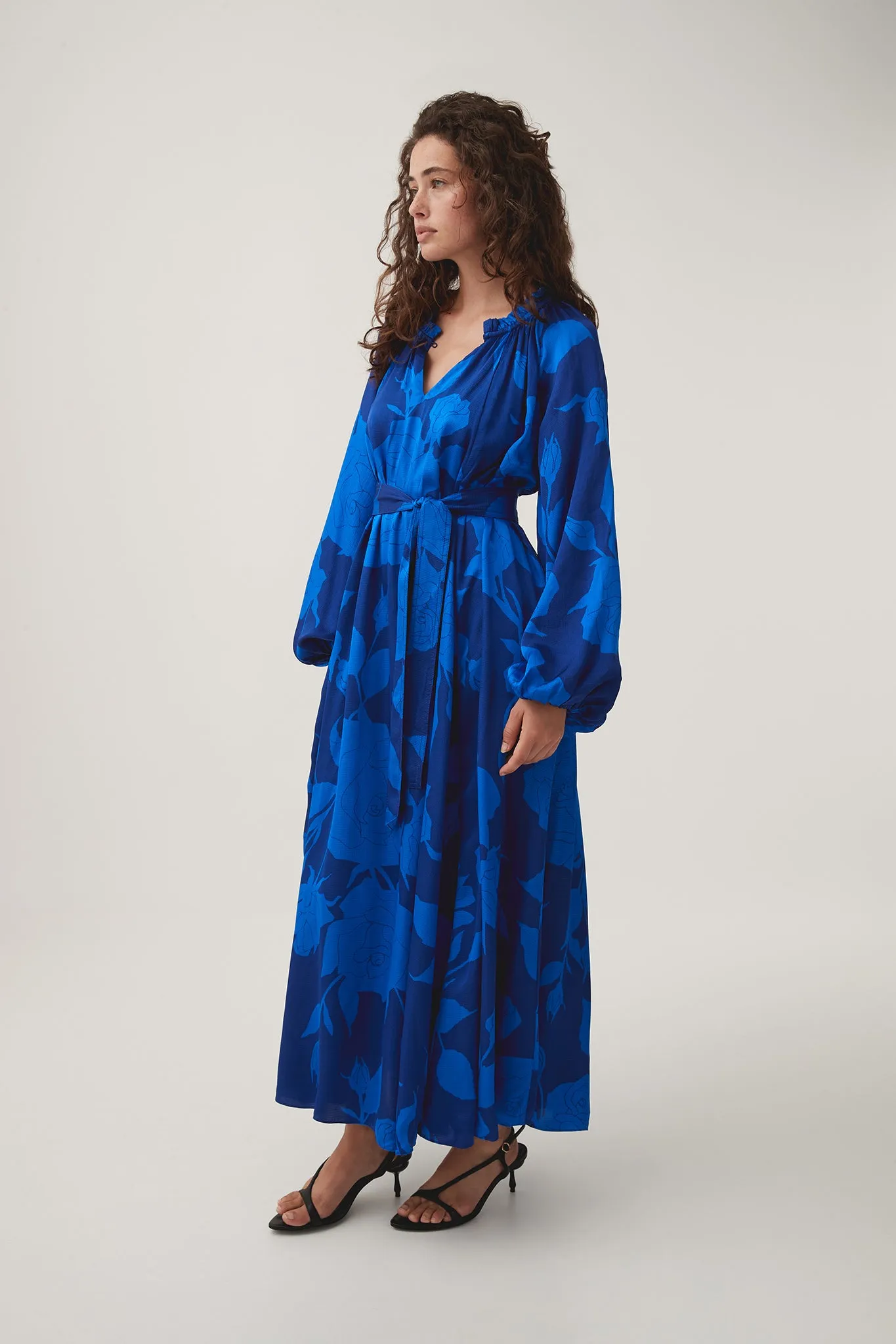 Knowing Belted Smock Dress