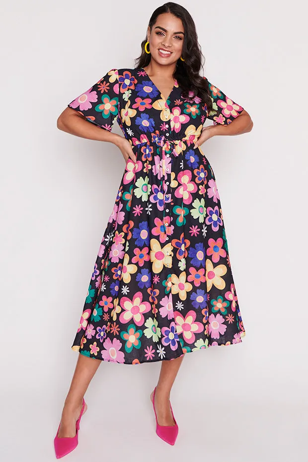 Kristina Daisy Pop Dress