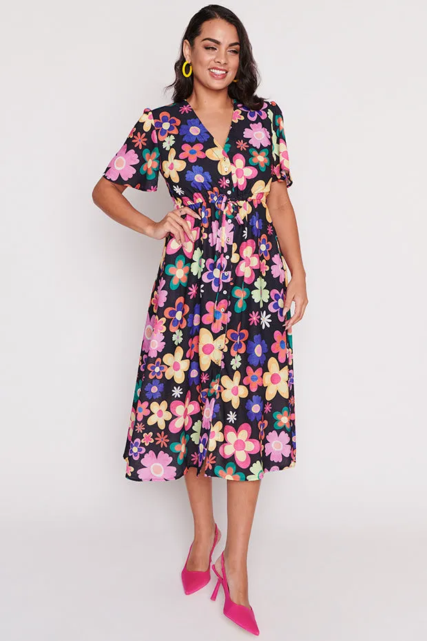 Kristina Daisy Pop Dress