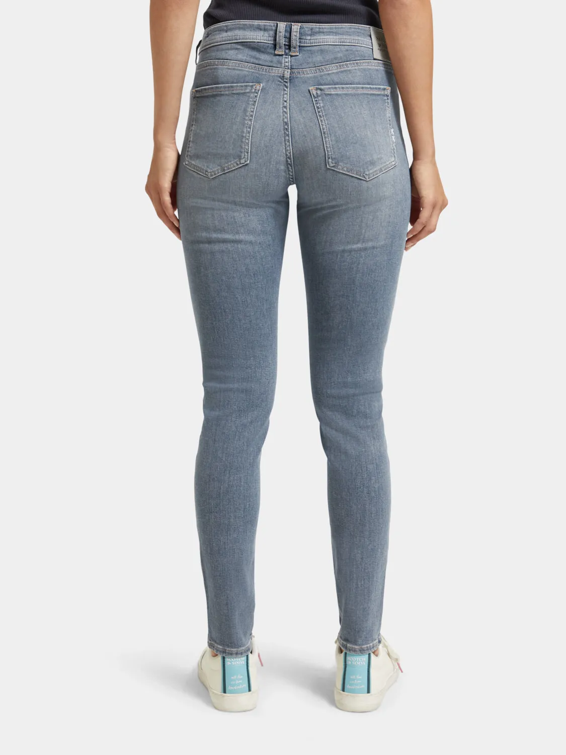 La Bohemienne mid-rise skinny jeans