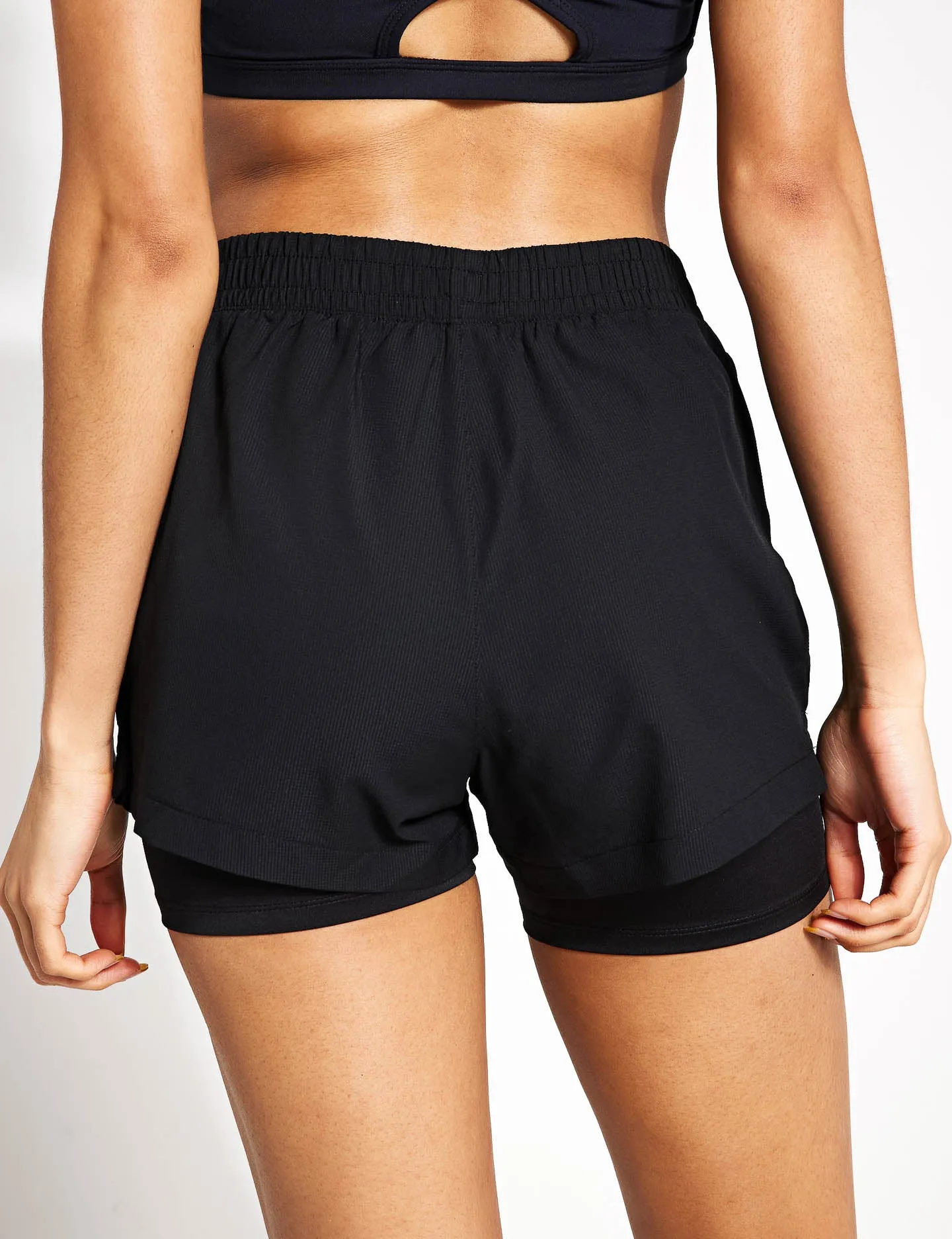 Layered Stormwear Shorts - Black