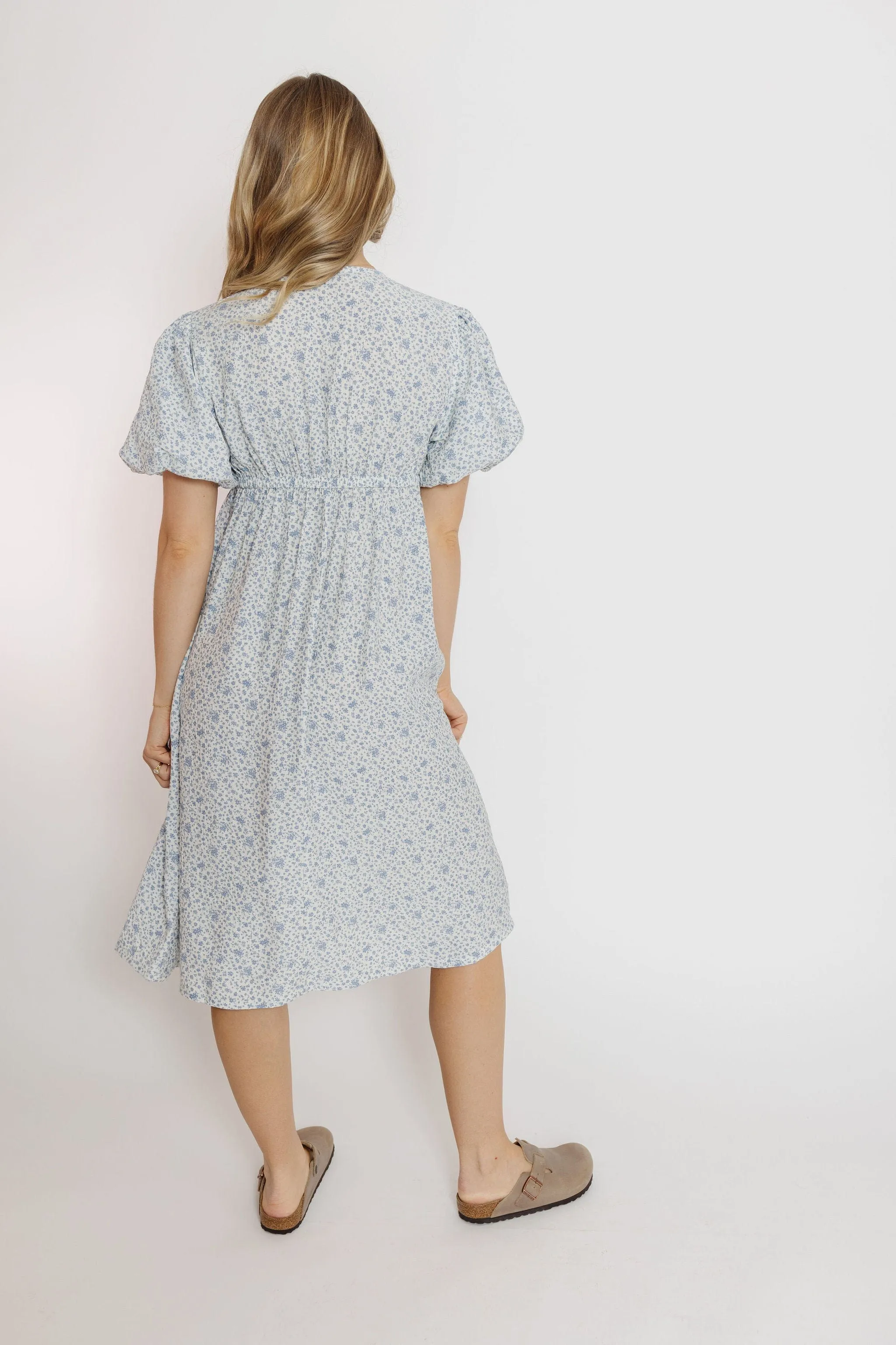 Lazy Summer Dress in Pale Blue