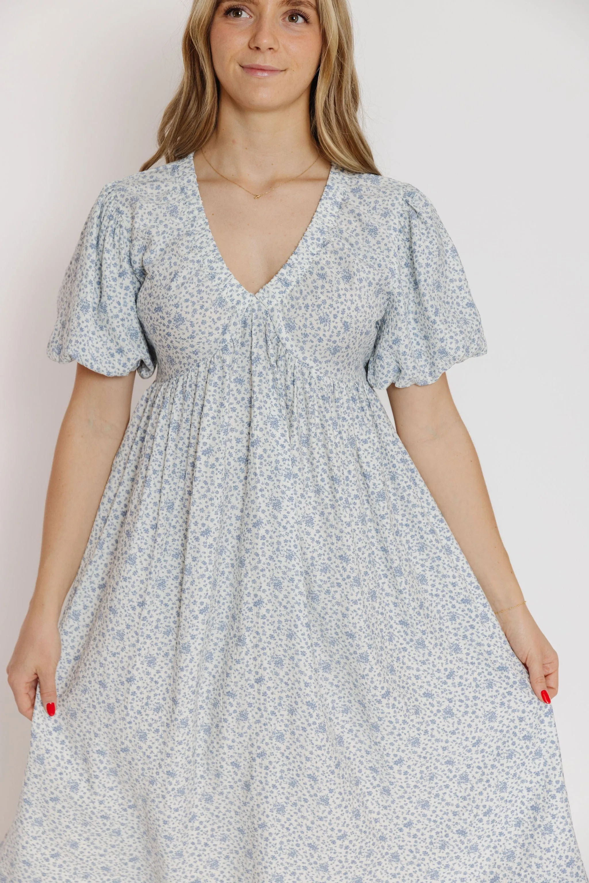 Lazy Summer Dress in Pale Blue