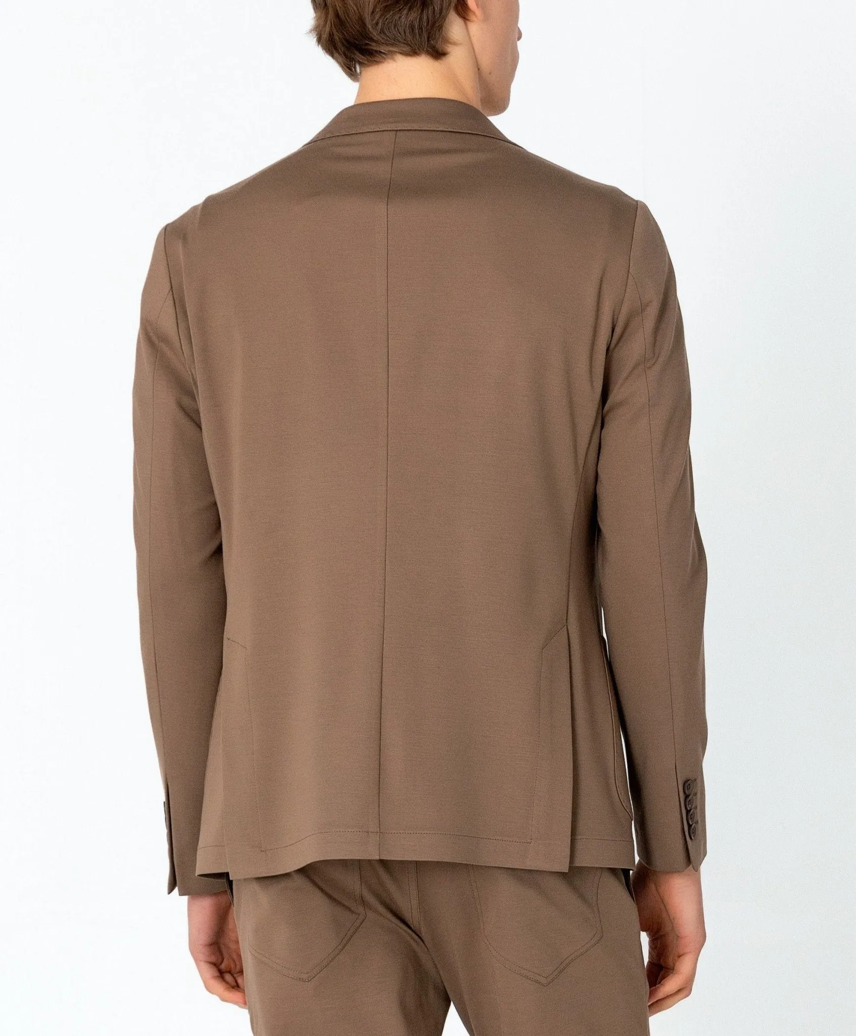 Lightweight Patch Pocket Jacket - Camel