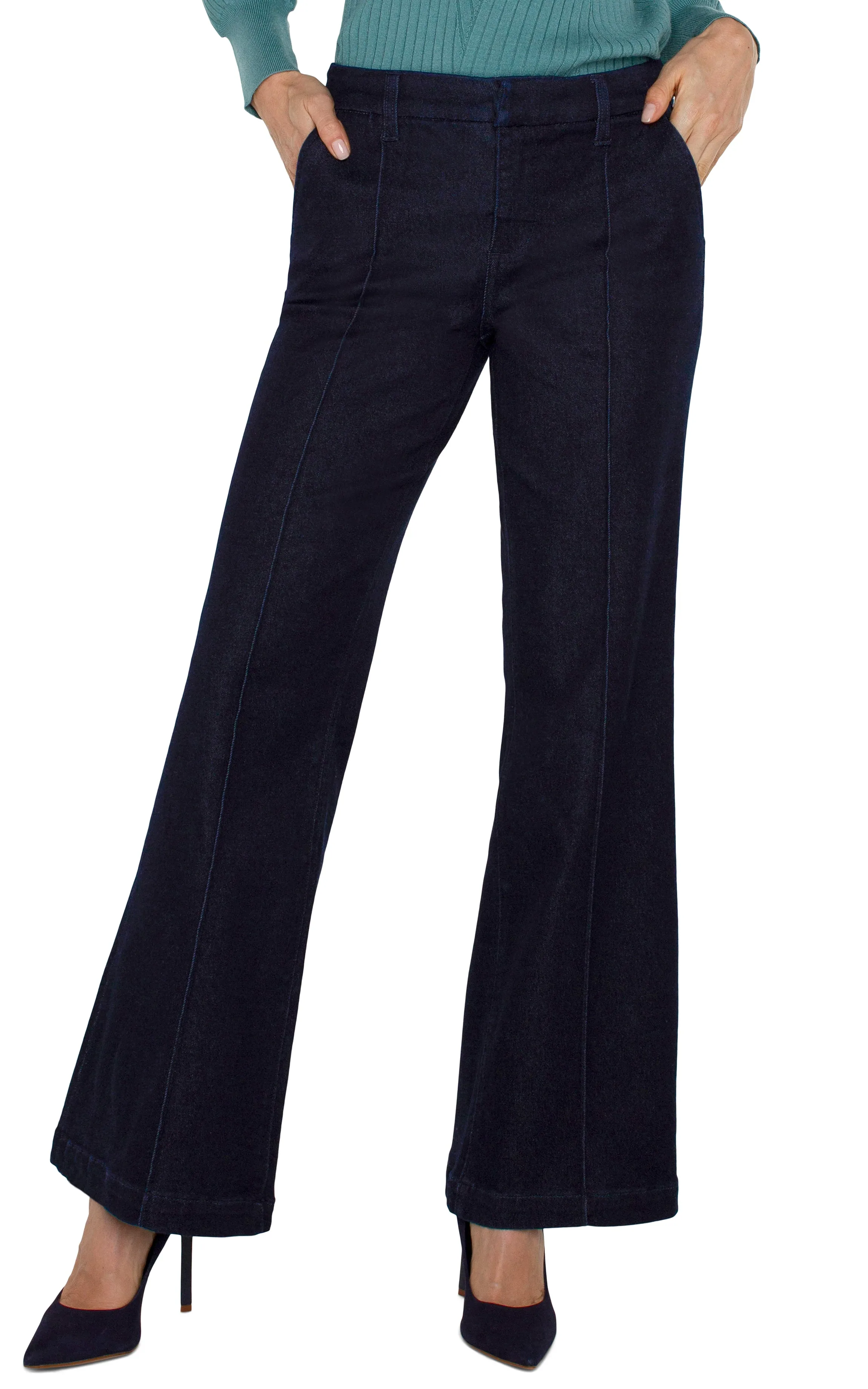 LIVERPOOL DENIM TROUSER - INDIGO - LM3139SNDS7G