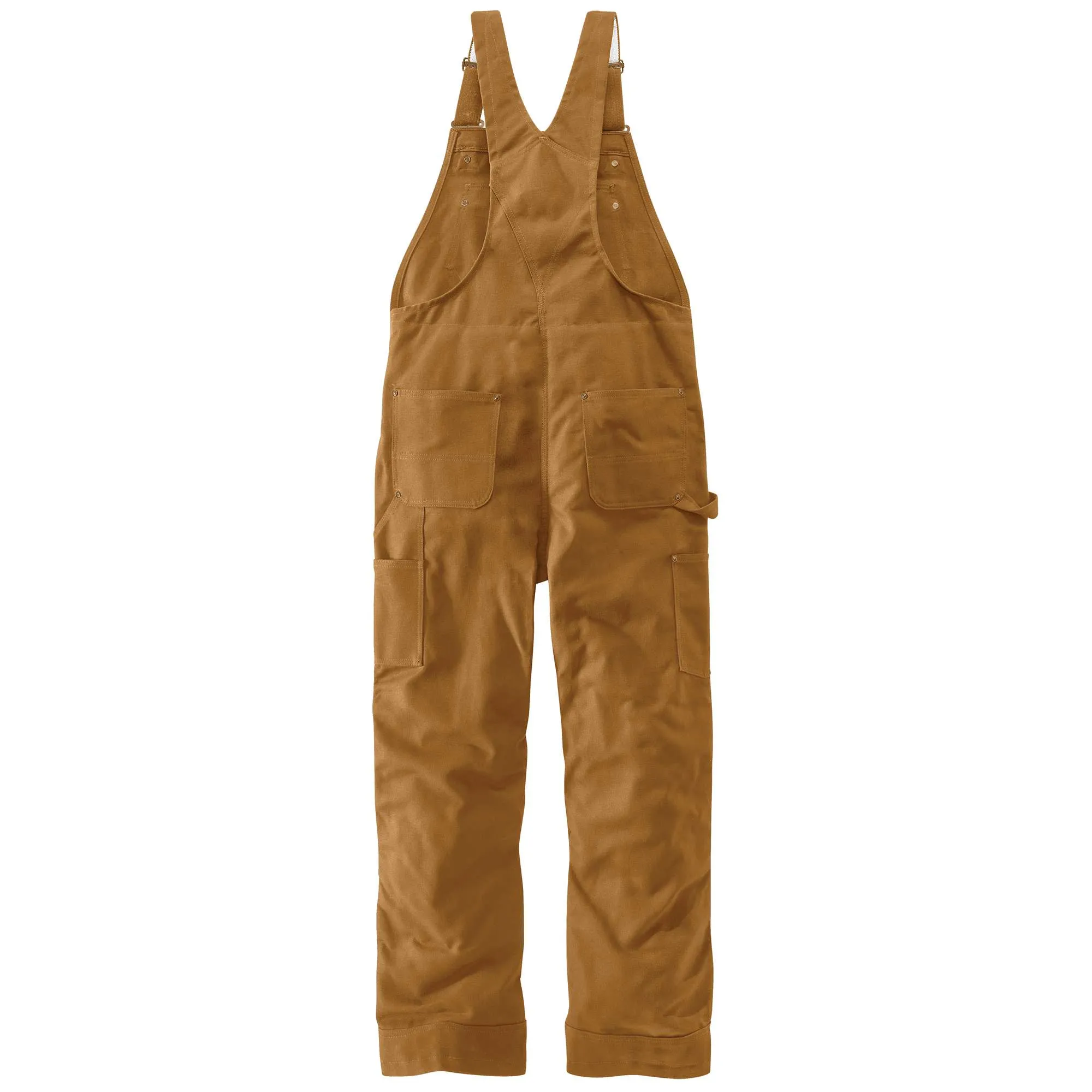 Loose Fit Firm Duck Insulated Bib Overall - 2 Warmer Rating