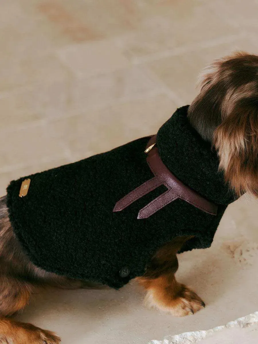 Luxe Lamb Wool Dog Winter Vest