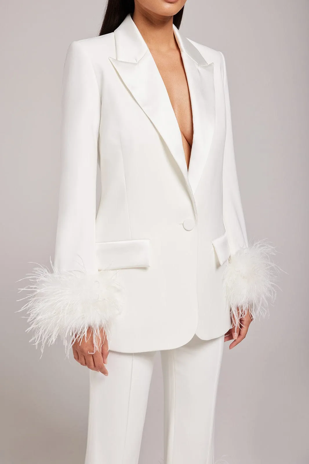 Margot White Blazer