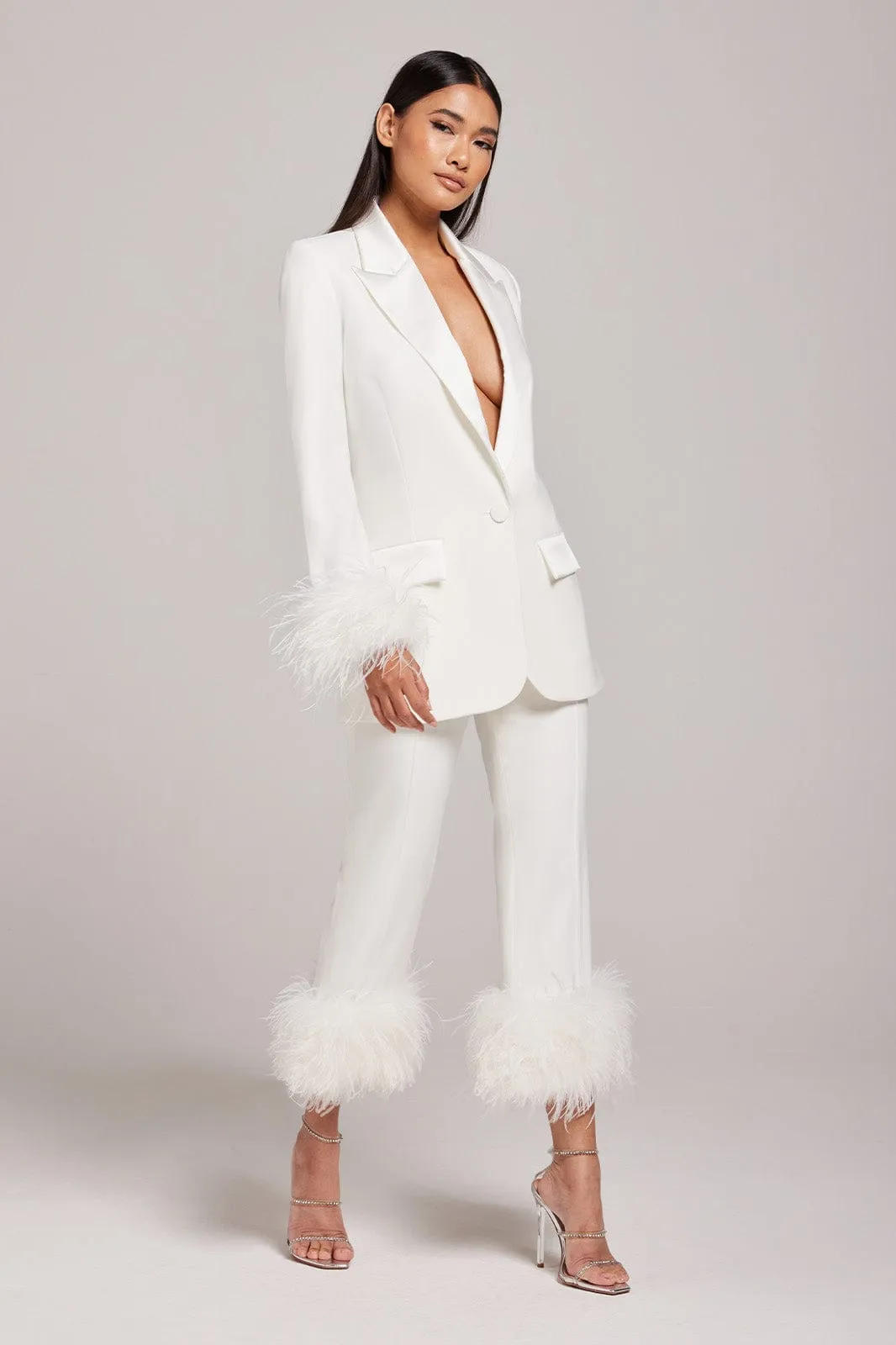 Margot White Blazer