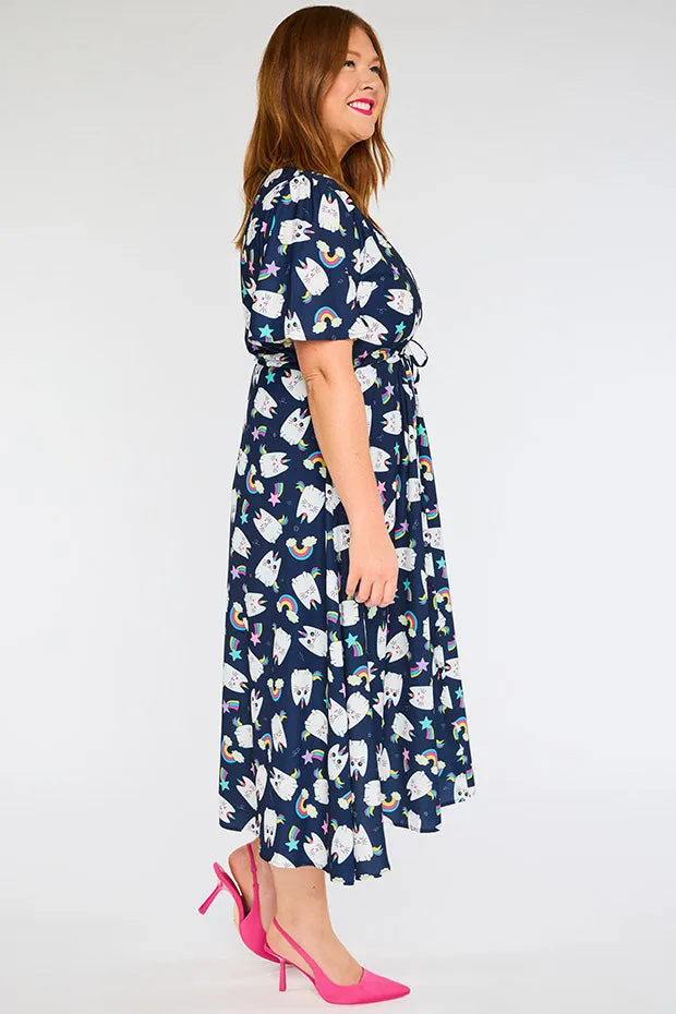 Marley Caticorns Navy Dress