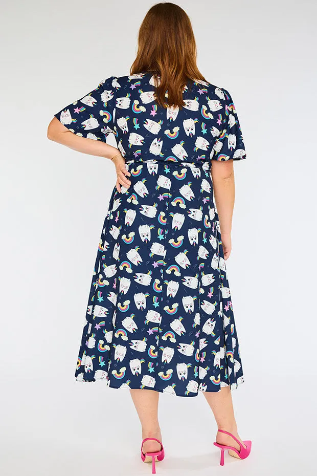 Marley Caticorns Navy Dress