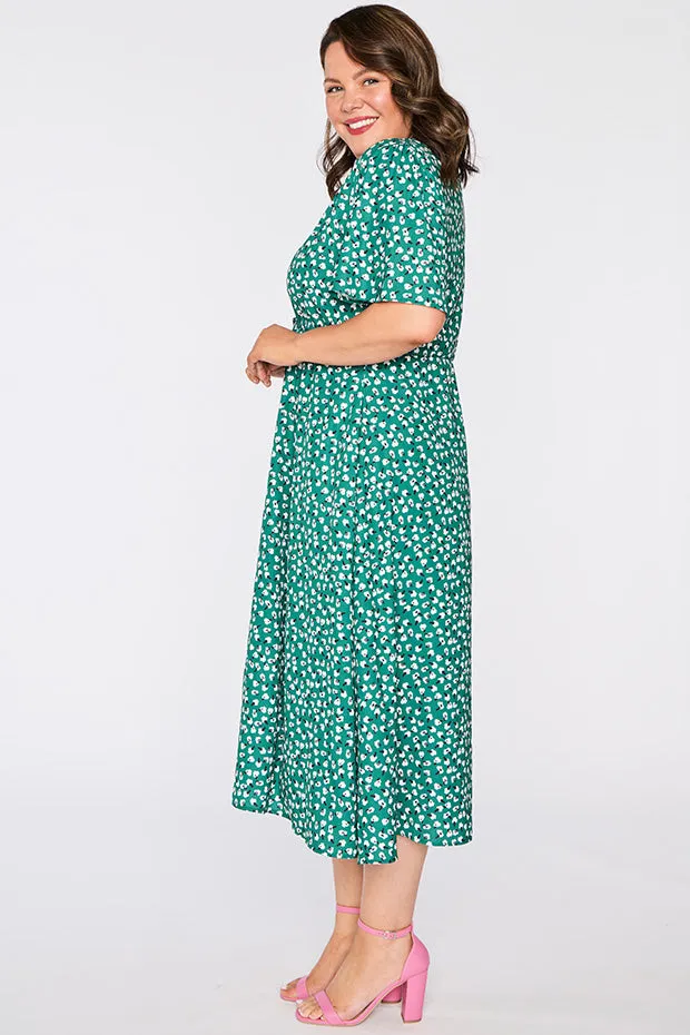 Marley Green Floral Dress