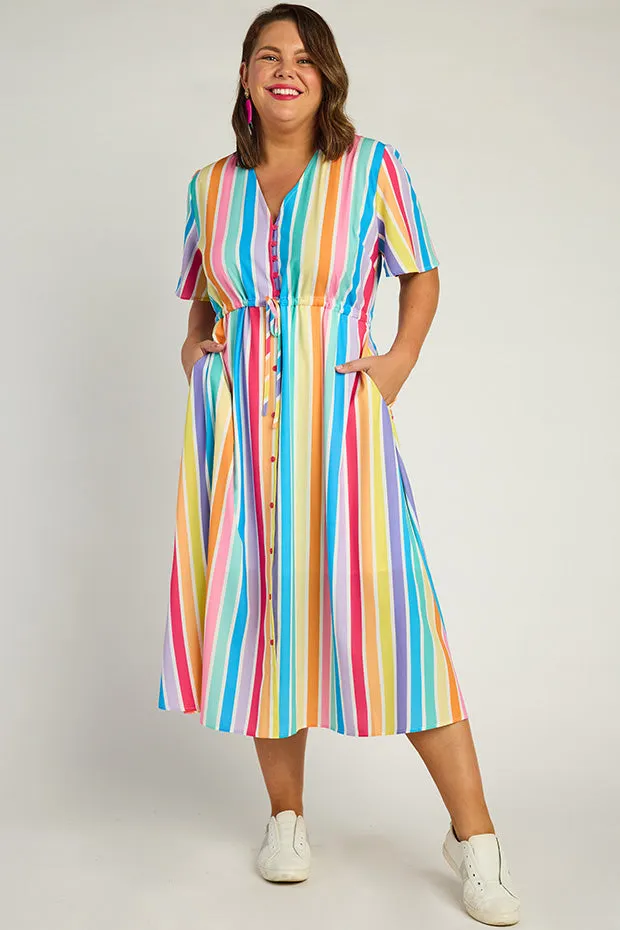 Marley LPD Candy Stripe Dress