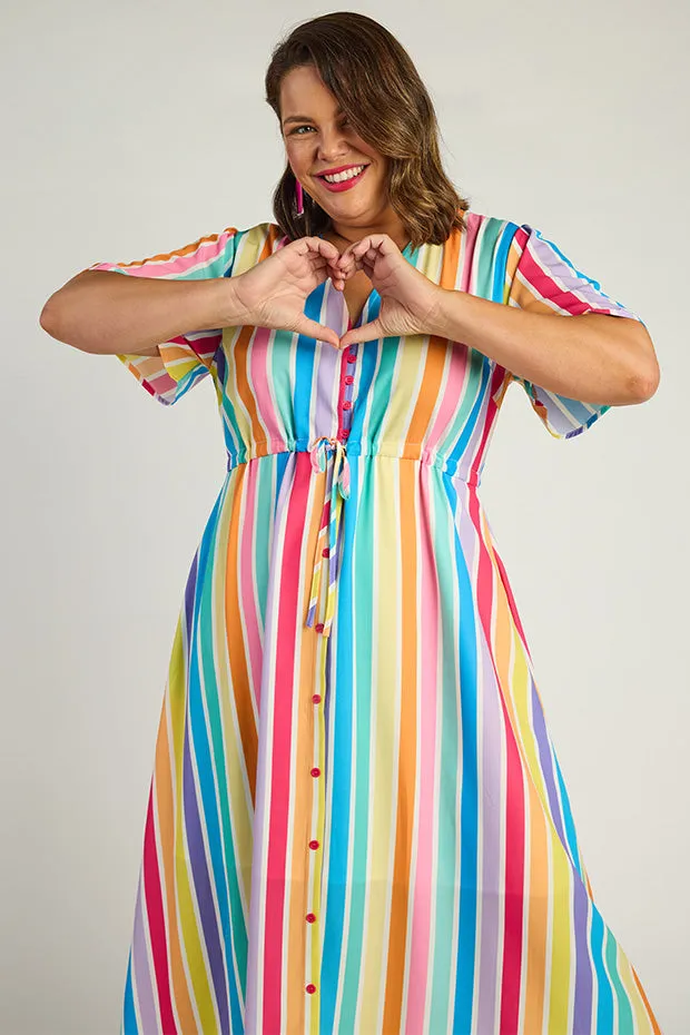 Marley LPD Candy Stripe Dress