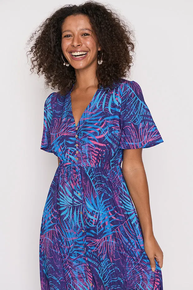 Marley Luminous Leaves Dress