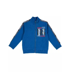 MC - Boys 'Blue' Zippered Cardigan MC224