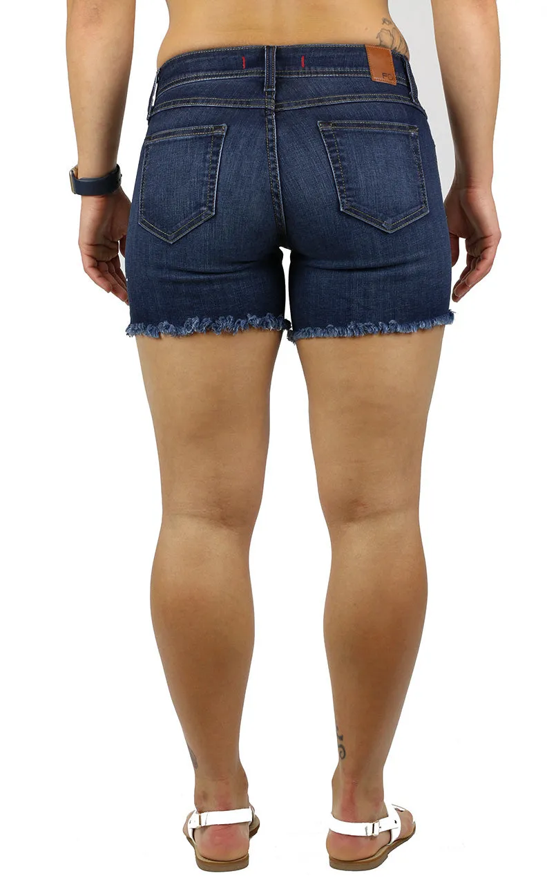 Melissa 5" Inseam Short Dark Wash