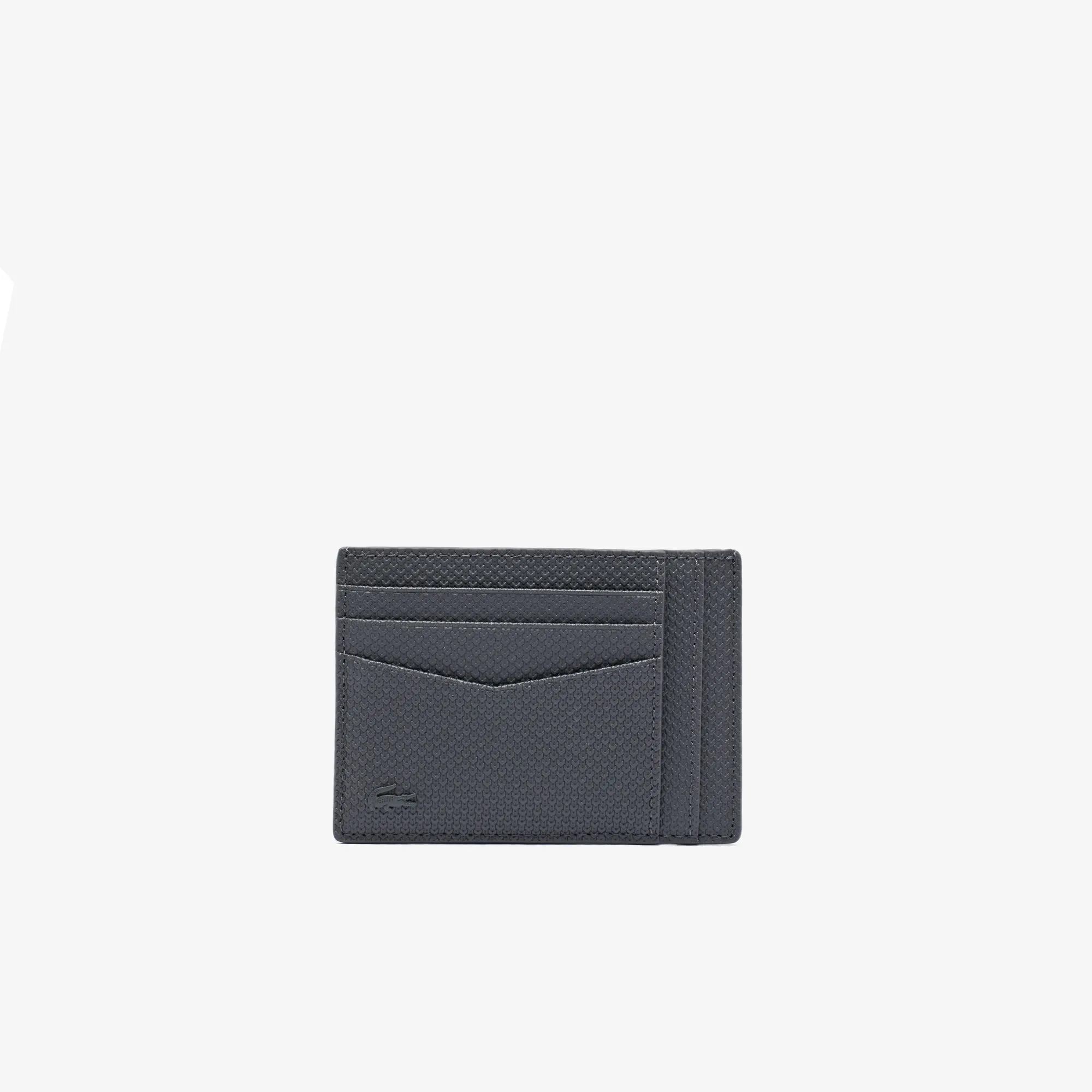 Men's Chantaco Matte Piqué Leather Flat Zip Bag