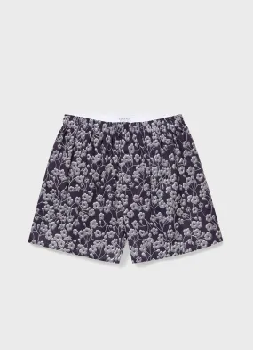 Men's Classic Boxer Shorts in Liberty Fabric in Mitsi