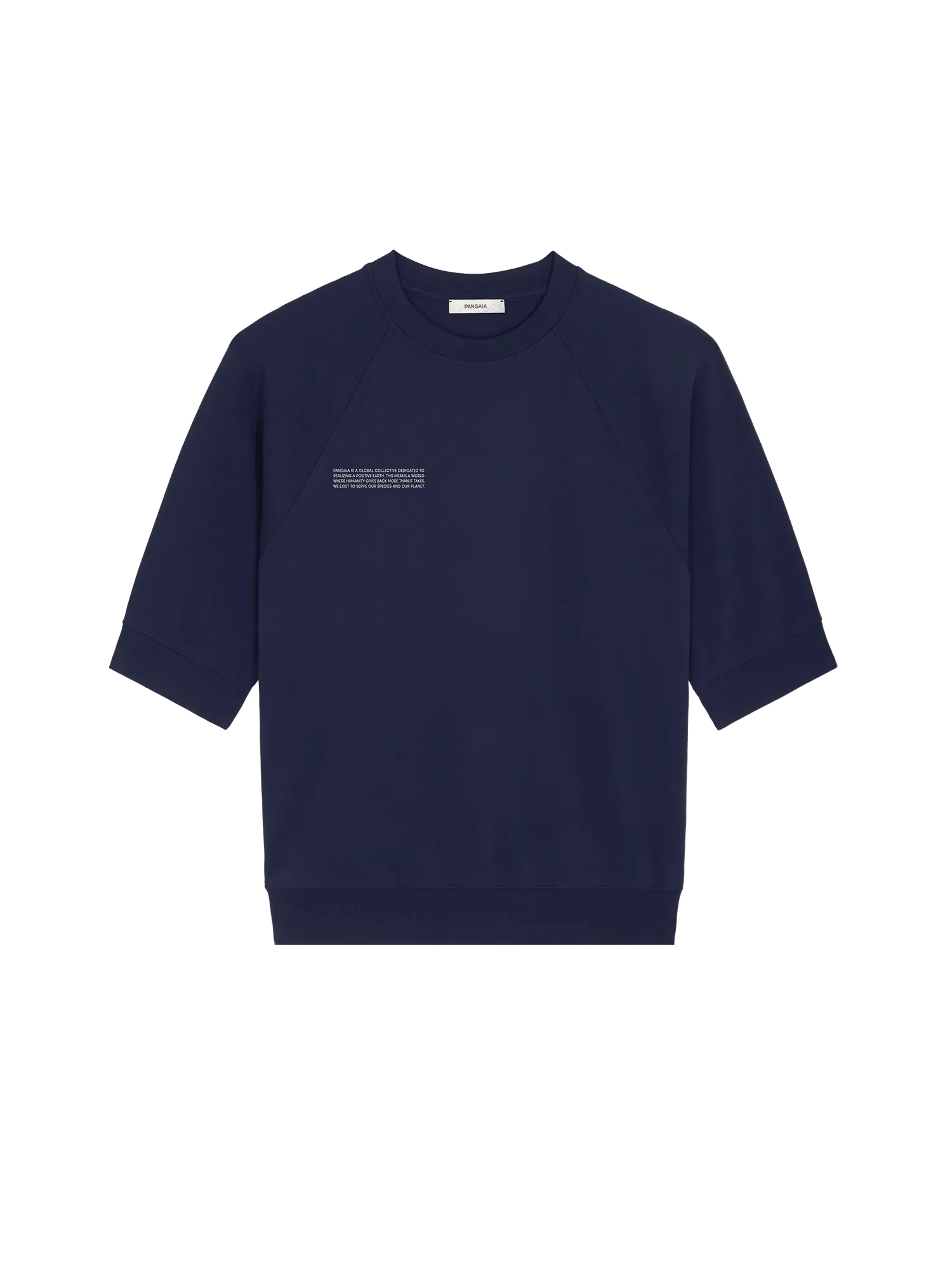 Mens DNA Double Jersey Short Sleeve Top—navy