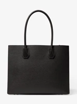 Mercer Extra-Large Pebbled Leather Pocket Tote Bag