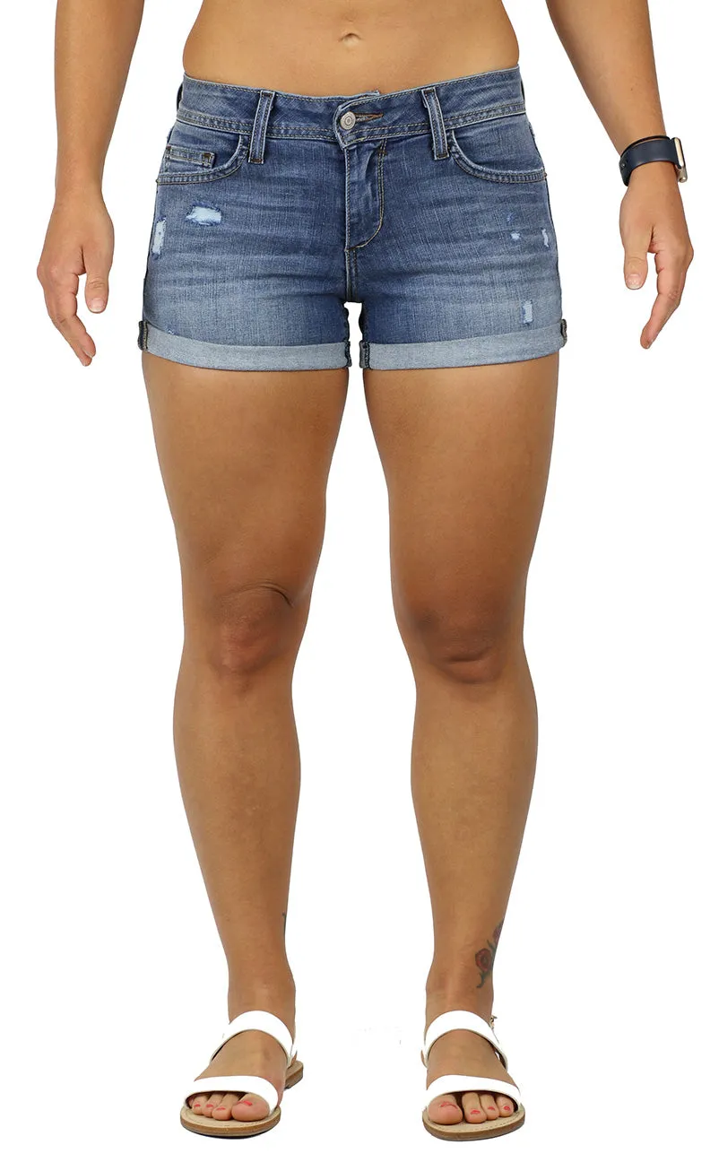 Molly Shorts Light Destruction Wash