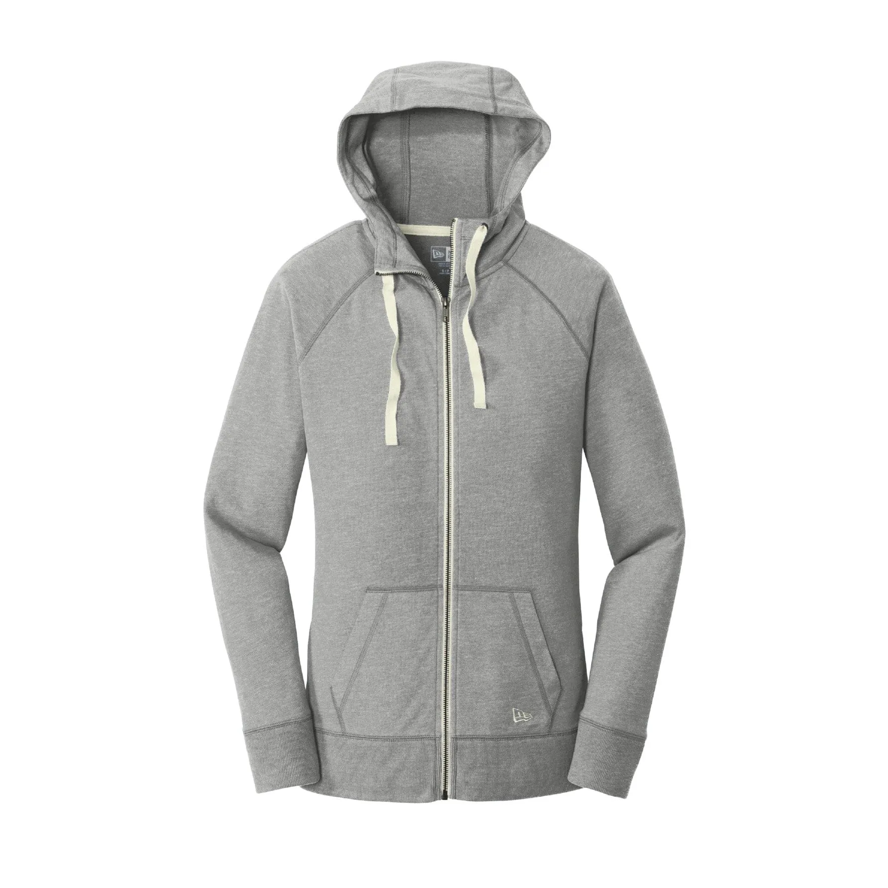 New Era Ladies Sueded Cotton Full-Zip Hoodie