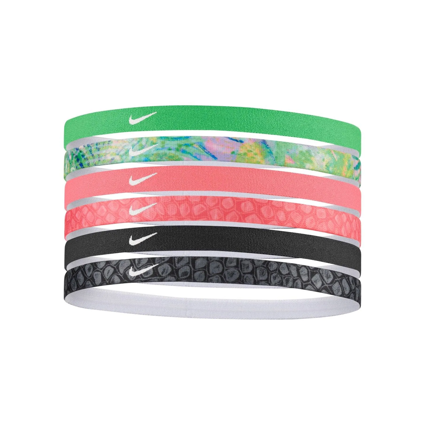 Nike Printed Headbands 6PK